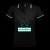 SOL'S Ladies Pasadena Tipped Cotton Piqué Polo Shirt Thumbnail