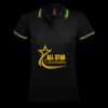 SOL'S Ladies Pasadena Tipped Cotton Piqué Polo Shirt Thumbnail