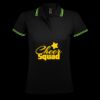 SOL'S Ladies Pasadena Tipped Cotton Piqué Polo Shirt Thumbnail