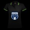 SOL'S Ladies Pasadena Tipped Cotton Piqué Polo Shirt Thumbnail