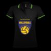 SOL'S Ladies Pasadena Tipped Cotton Piqué Polo Shirt Thumbnail