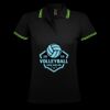 SOL'S Ladies Pasadena Tipped Cotton Piqué Polo Shirt Thumbnail