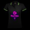 SOL'S Ladies Pasadena Tipped Cotton Piqué Polo Shirt Thumbnail