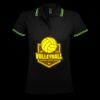 SOL'S Ladies Pasadena Tipped Cotton Piqué Polo Shirt Thumbnail