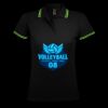 SOL'S Ladies Pasadena Tipped Cotton Piqué Polo Shirt Thumbnail