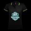 SOL'S Ladies Pasadena Tipped Cotton Piqué Polo Shirt Thumbnail