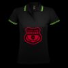 SOL'S Ladies Pasadena Tipped Cotton Piqué Polo Shirt Thumbnail