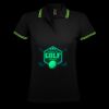 SOL'S Ladies Pasadena Tipped Cotton Piqué Polo Shirt Thumbnail