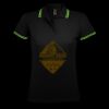 SOL'S Ladies Pasadena Tipped Cotton Piqué Polo Shirt Thumbnail