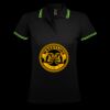 SOL'S Ladies Pasadena Tipped Cotton Piqué Polo Shirt Thumbnail