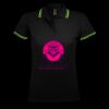 SOL'S Ladies Pasadena Tipped Cotton Piqué Polo Shirt Thumbnail
