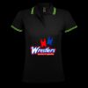 SOL'S Ladies Pasadena Tipped Cotton Piqué Polo Shirt Thumbnail
