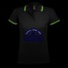 SOL'S Ladies Pasadena Tipped Cotton Piqué Polo Shirt Thumbnail