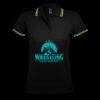 SOL'S Ladies Pasadena Tipped Cotton Piqué Polo Shirt Thumbnail