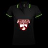 SOL'S Ladies Pasadena Tipped Cotton Piqué Polo Shirt Thumbnail