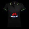 SOL'S Ladies Pasadena Tipped Cotton Piqué Polo Shirt Thumbnail