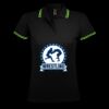 SOL'S Ladies Pasadena Tipped Cotton Piqué Polo Shirt Thumbnail