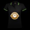 SOL'S Ladies Pasadena Tipped Cotton Piqué Polo Shirt Thumbnail