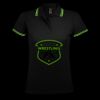 SOL'S Ladies Pasadena Tipped Cotton Piqué Polo Shirt Thumbnail