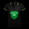 SOL'S Ladies Pasadena Tipped Cotton Piqué Polo Shirt Thumbnail