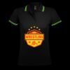 SOL'S Ladies Pasadena Tipped Cotton Piqué Polo Shirt Thumbnail