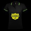 SOL'S Ladies Pasadena Tipped Cotton Piqué Polo Shirt Thumbnail