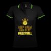 SOL'S Ladies Pasadena Tipped Cotton Piqué Polo Shirt Thumbnail