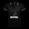 SOL'S Ladies Pasadena Tipped Cotton Piqué Polo Shirt Thumbnail