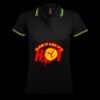 SOL'S Ladies Pasadena Tipped Cotton Piqué Polo Shirt Thumbnail