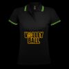 SOL'S Ladies Pasadena Tipped Cotton Piqué Polo Shirt Thumbnail