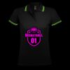 SOL'S Ladies Pasadena Tipped Cotton Piqué Polo Shirt Thumbnail