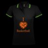 SOL'S Ladies Pasadena Tipped Cotton Piqué Polo Shirt Thumbnail