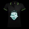 SOL'S Ladies Pasadena Tipped Cotton Piqué Polo Shirt Thumbnail