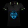 SOL'S Ladies Pasadena Tipped Cotton Piqué Polo Shirt Thumbnail