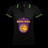 SOL'S Ladies Pasadena Tipped Cotton Piqué Polo Shirt Thumbnail