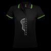 SOL'S Ladies Pasadena Tipped Cotton Piqué Polo Shirt Thumbnail