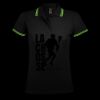 SOL'S Ladies Pasadena Tipped Cotton Piqué Polo Shirt Thumbnail
