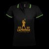 SOL'S Ladies Pasadena Tipped Cotton Piqué Polo Shirt Thumbnail