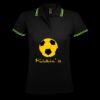 SOL'S Ladies Pasadena Tipped Cotton Piqué Polo Shirt Thumbnail