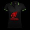 SOL'S Ladies Pasadena Tipped Cotton Piqué Polo Shirt Thumbnail