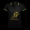 SOL'S Ladies Pasadena Tipped Cotton Piqué Polo Shirt Thumbnail