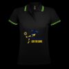 SOL'S Ladies Pasadena Tipped Cotton Piqué Polo Shirt Thumbnail