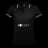 SOL'S Ladies Pasadena Tipped Cotton Piqué Polo Shirt Thumbnail