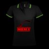 SOL'S Ladies Pasadena Tipped Cotton Piqué Polo Shirt Thumbnail