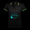 SOL'S Ladies Pasadena Tipped Cotton Piqué Polo Shirt Thumbnail