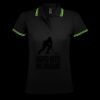 SOL'S Ladies Pasadena Tipped Cotton Piqué Polo Shirt Thumbnail