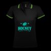 SOL'S Ladies Pasadena Tipped Cotton Piqué Polo Shirt Thumbnail