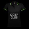 SOL'S Ladies Pasadena Tipped Cotton Piqué Polo Shirt Thumbnail