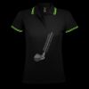 SOL'S Ladies Pasadena Tipped Cotton Piqué Polo Shirt Thumbnail