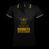 SOL'S Ladies Pasadena Tipped Cotton Piqué Polo Shirt Thumbnail